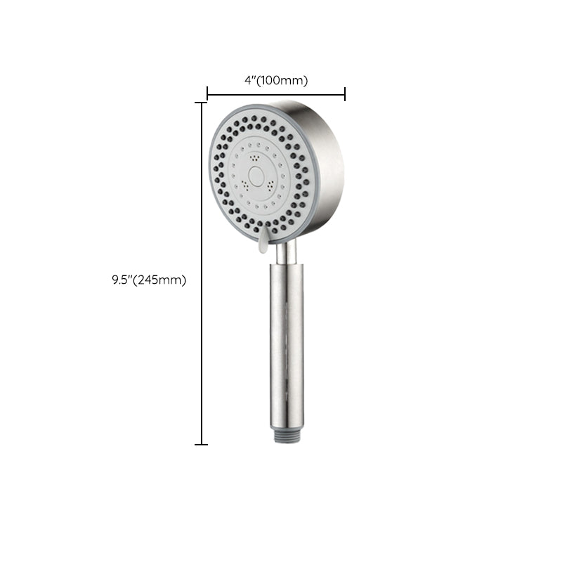 Contemporary Showerhead 304 Stainless Steel Round Hand Shower