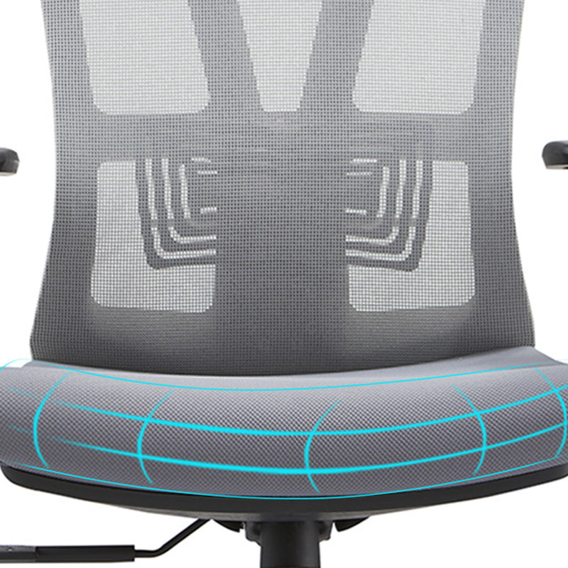 Modern Office Chair No Distressing Adjustable Seat Height Ergonomic Desk Chair