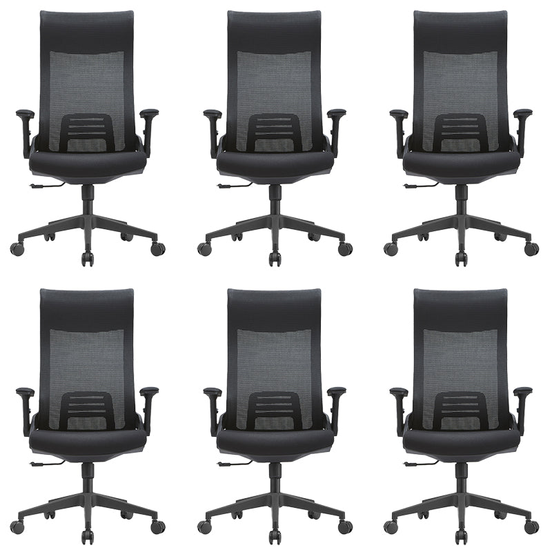 Modern Removable Arms Office Chair Adjustable Seat Height Desk Chair