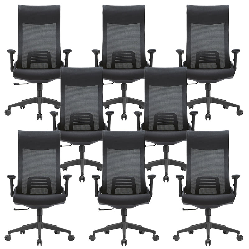 Modern Removable Arms Office Chair Adjustable Seat Height Desk Chair