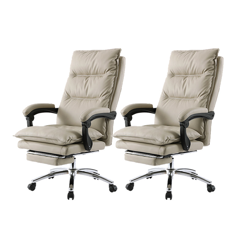 Modern High Back Managers Chair Office Adjustable Arms Executive Chair