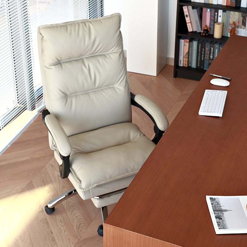 Modern High Back Managers Chair Office Adjustable Arms Executive Chair