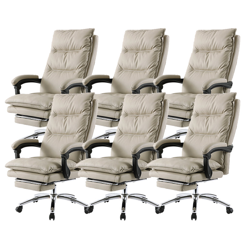 Modern High Back Managers Chair Office Adjustable Arms Executive Chair