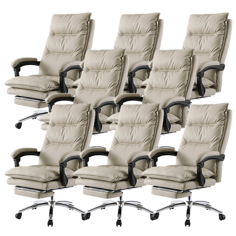 Modern High Back Managers Chair Office Adjustable Arms Executive Chair