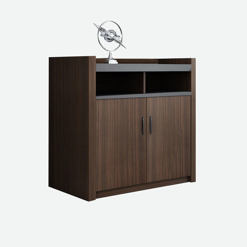 Modern Style File Cabinet Wooden Frame Storage Filing Cabinet for Office