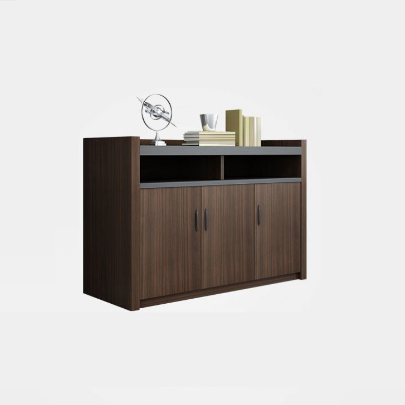 Modern Style File Cabinet Wooden Frame Storage Filing Cabinet for Office