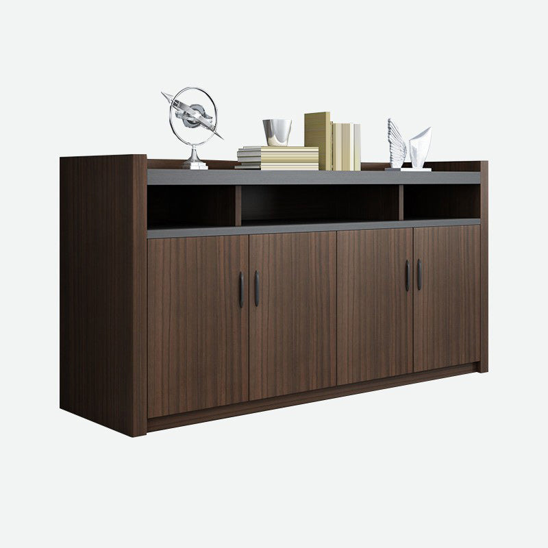 Modern Style File Cabinet Wooden Frame Storage Filing Cabinet for Office