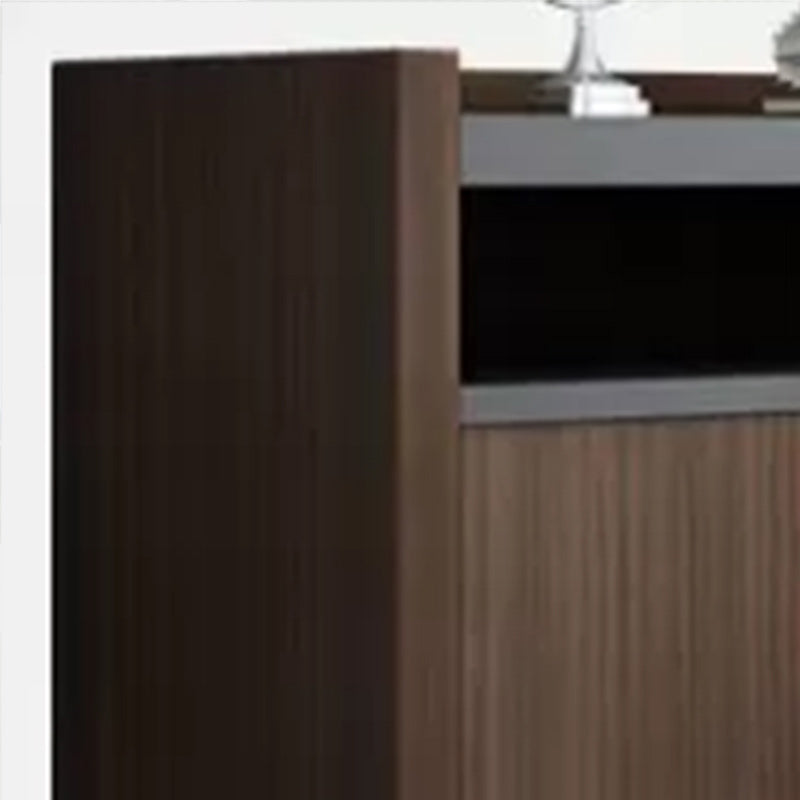 Modern Style File Cabinet Wooden Frame Storage Filing Cabinet for Office