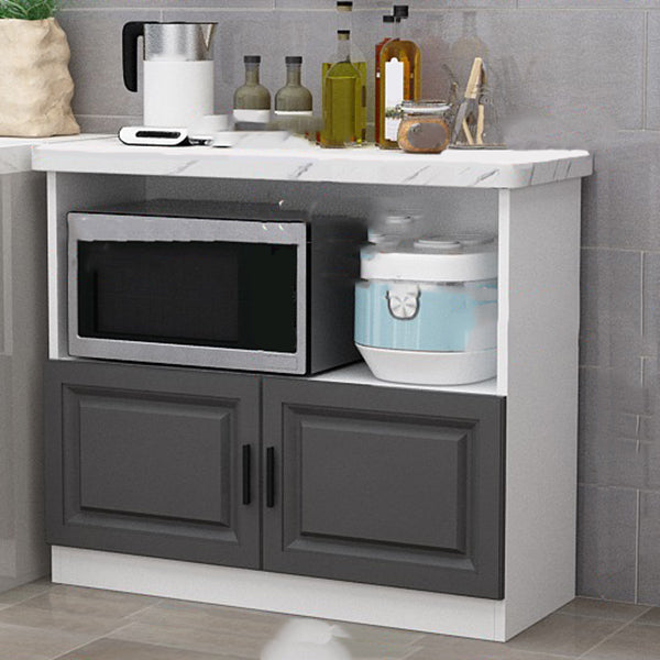 Contemporary Dining Server Dining Room Buffet Server Cabinet with Storage