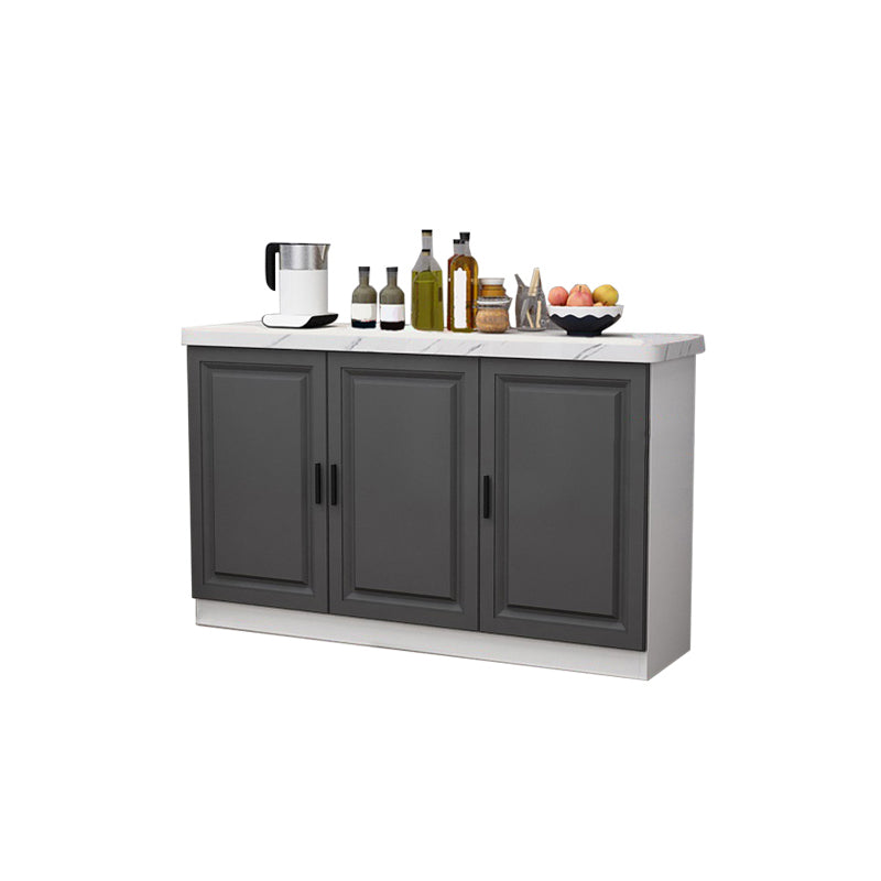 Contemporary Dining Server Dining Room Buffet Server Cabinet with Storage