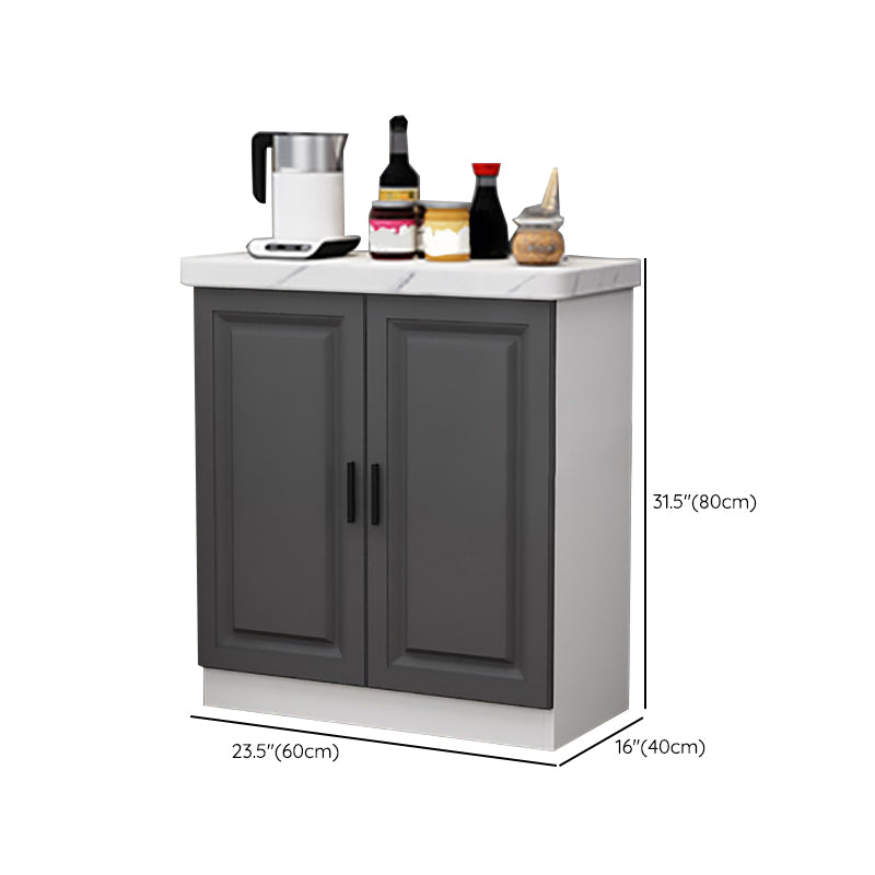 Contemporary Dining Server Dining Room Buffet Server Cabinet with Storage