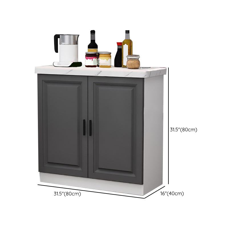 Contemporary Dining Server Dining Room Buffet Server Cabinet with Storage