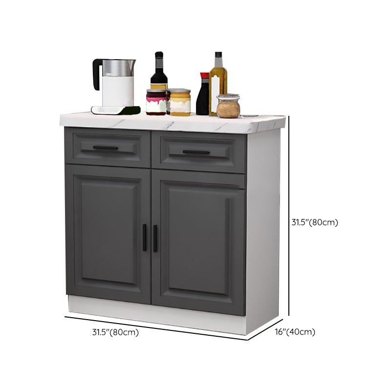 Contemporary Dining Server Dining Room Buffet Server Cabinet with Storage