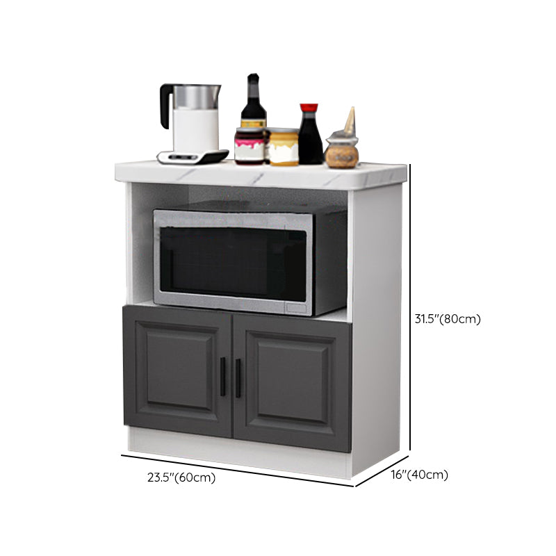 Contemporary Dining Server Dining Room Buffet Server Cabinet with Storage