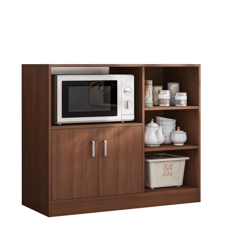 Wood Dining Buffet Glam Buffet Server with Cabinet and Drawer