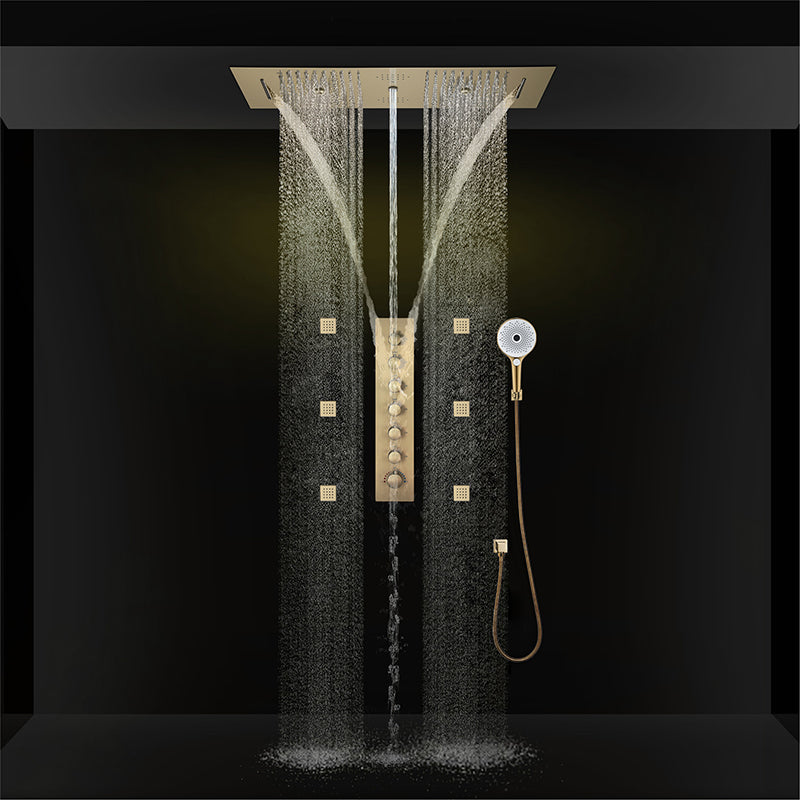 Modern Shower System with Music Playing System Wall Mounted  Shower Set