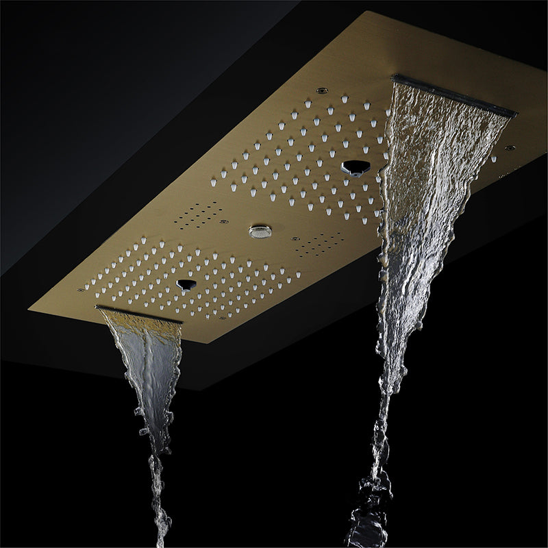 Modern Shower System with Music Playing System Wall Mounted  Shower Set