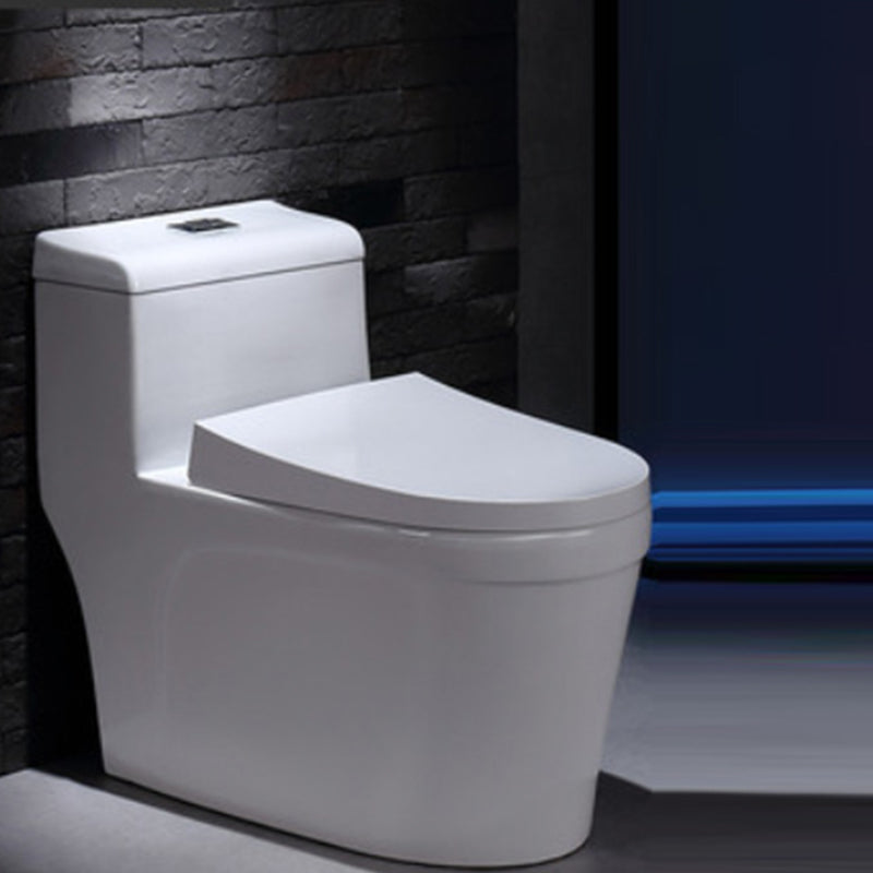 Porcelain Modern Toilet Floor Mounted One Piece Toilet Bowl Toilet