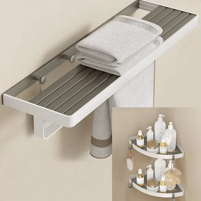 Modern Bath Hardware Set Paper Holder Towel Bar Bathroom Accessory Kit