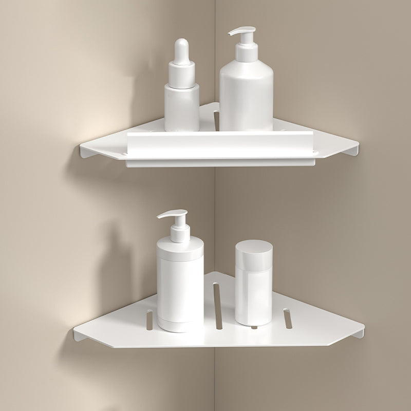 Modern White Bath Hardware Set Bath Shelf Paper Holder Bathroom Accessory Kit