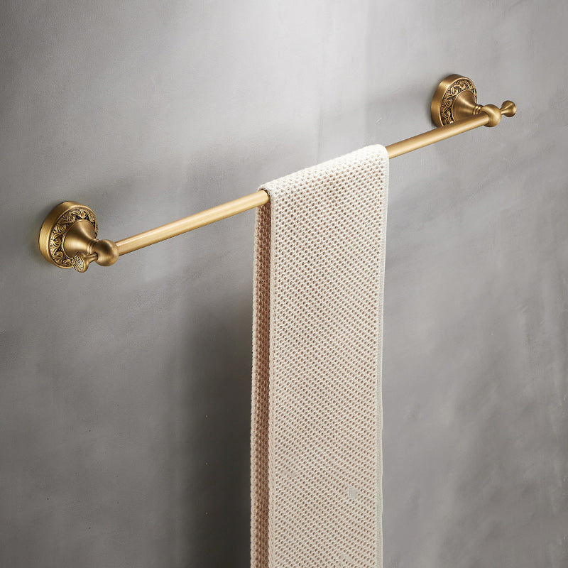 Modern Bathroom Accessory Kit Paper Holder Bath Shelf Gold Bath Hardware Set