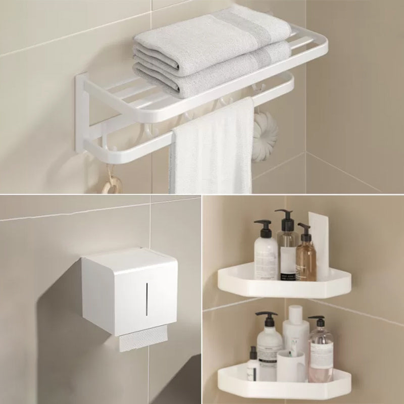 Modern Bath Hardware Set Paper Holder Bath Shelf Bathroom Accessory Kit