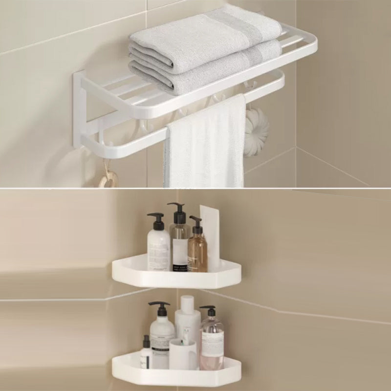 Modern Bath Hardware Set Paper Holder Bath Shelf Bathroom Accessory Kit