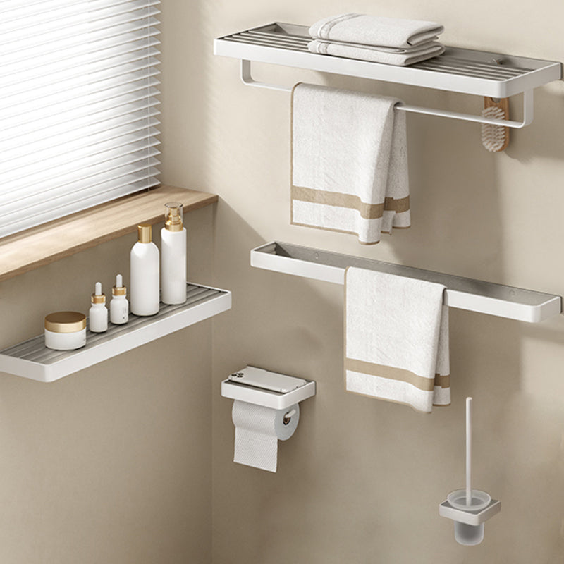 Modern Bath Hardware Set Paper Holder Bath Shelf Bathroom Accessory Kit