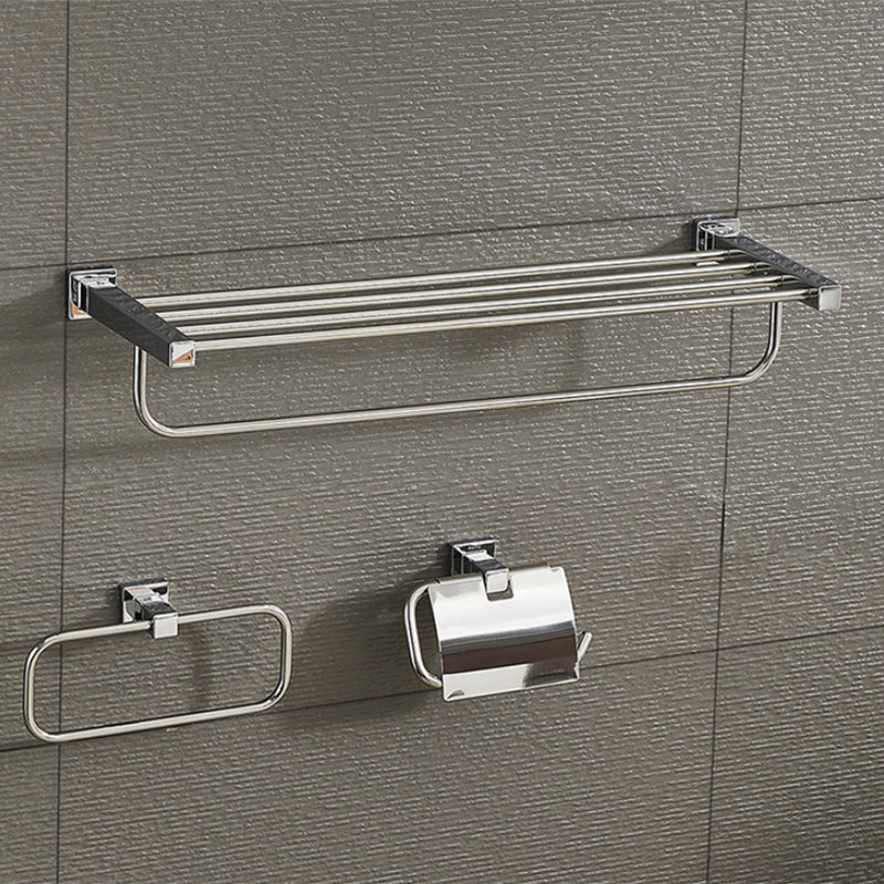 Modern Bathroom Accessories Hardware Set Paper Holder Stainless Steel Bathroom Set