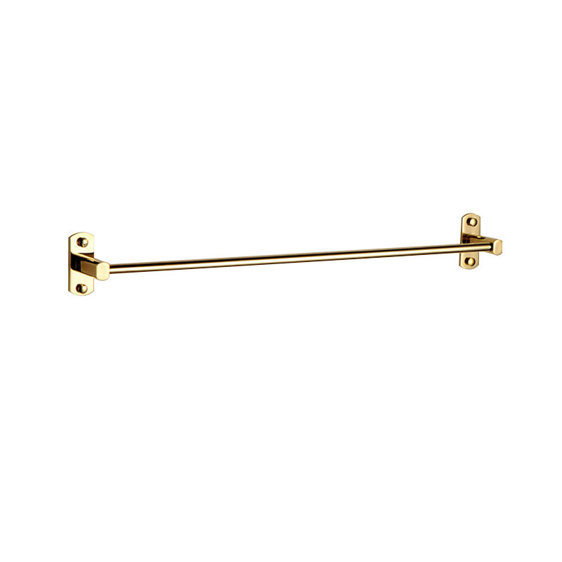 Polished Gold 4 Piece Bathroom Accessory Set Brass Bathroom Hardware