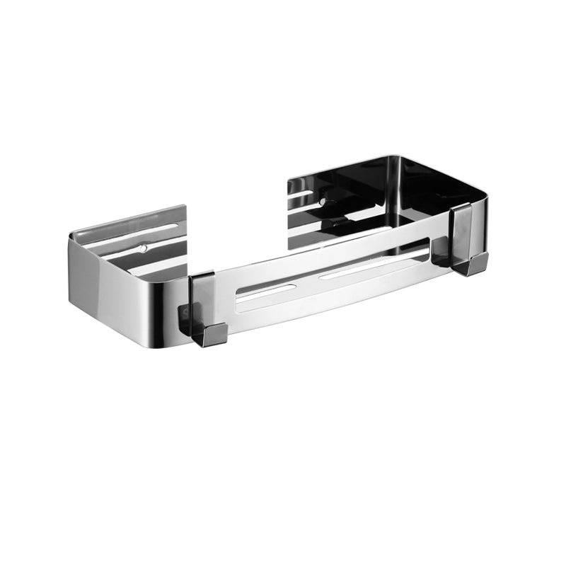 Modern Stainless Steel Bathroom Accessory Set Rectangular & Triangle Bath Shelf