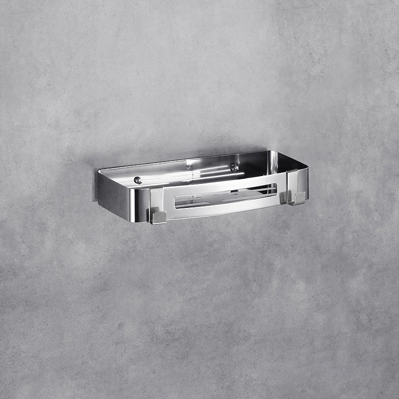 Stainless Steel Bathroom Hardware Set Modern 3 Piece Bath Shelf