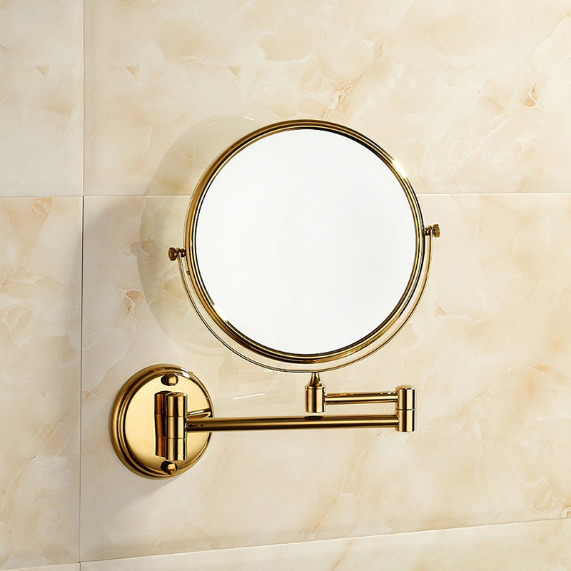 Polished Brass Classic Bathroom Accessory with Bath Shelf/Towel Bar & Paper Holder