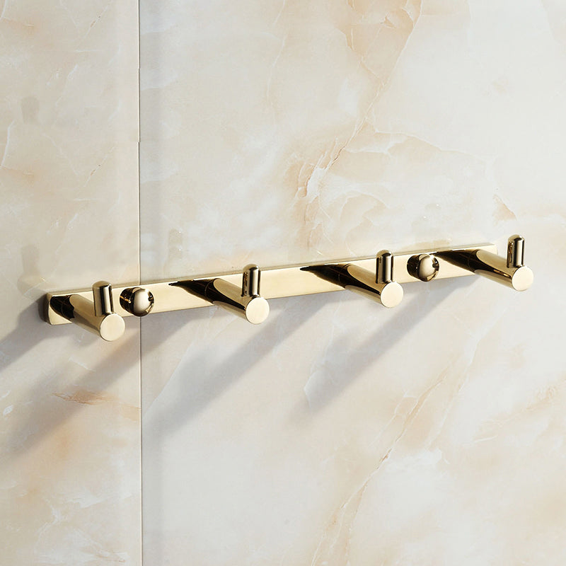 Polished Brass Classic Bathroom Accessory with Bath Shelf/Towel Bar & Paper Holder