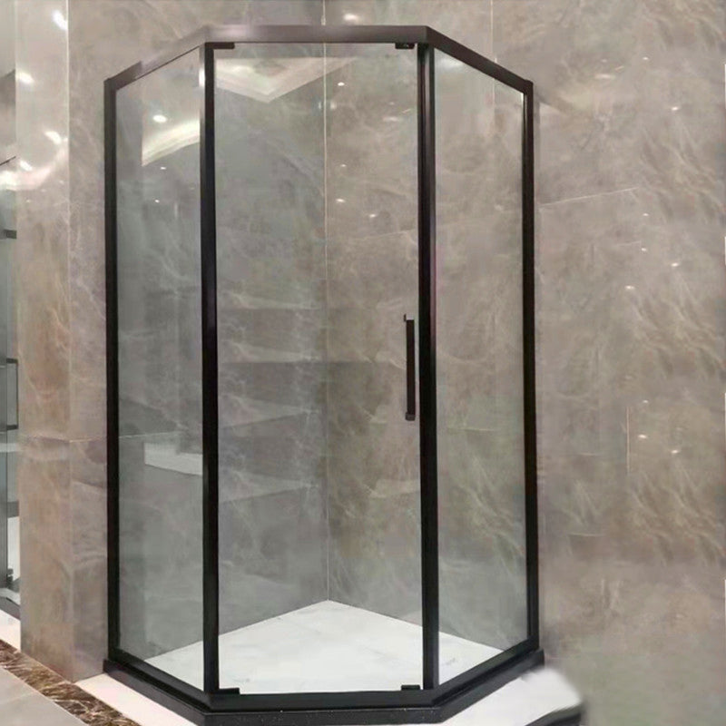 Tempered Glass Shower Enclosure Neo-Angle Clear Shower Enclosure