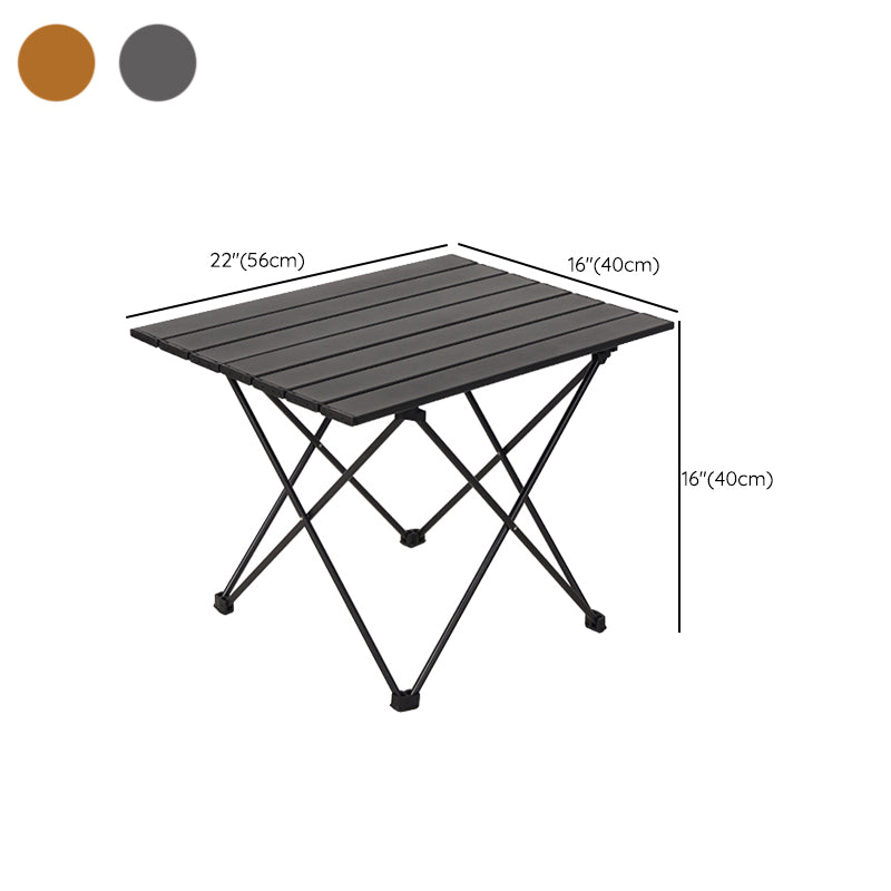 Modern Rectangle Foldable Camping Table Aluminium Camping Table