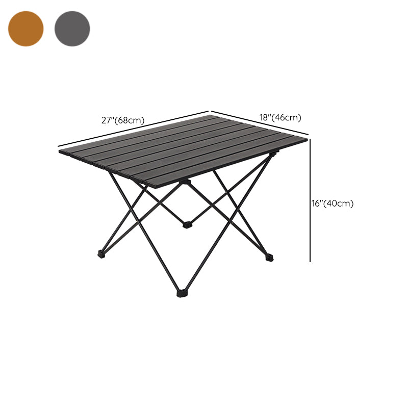 Modern Rectangle Foldable Camping Table Aluminium Camping Table