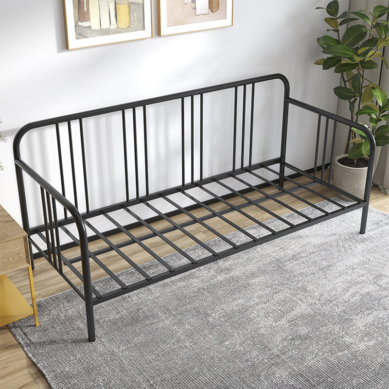 Scandinavian No Theme Kid Bed Metal Frame Solid Color Daybed