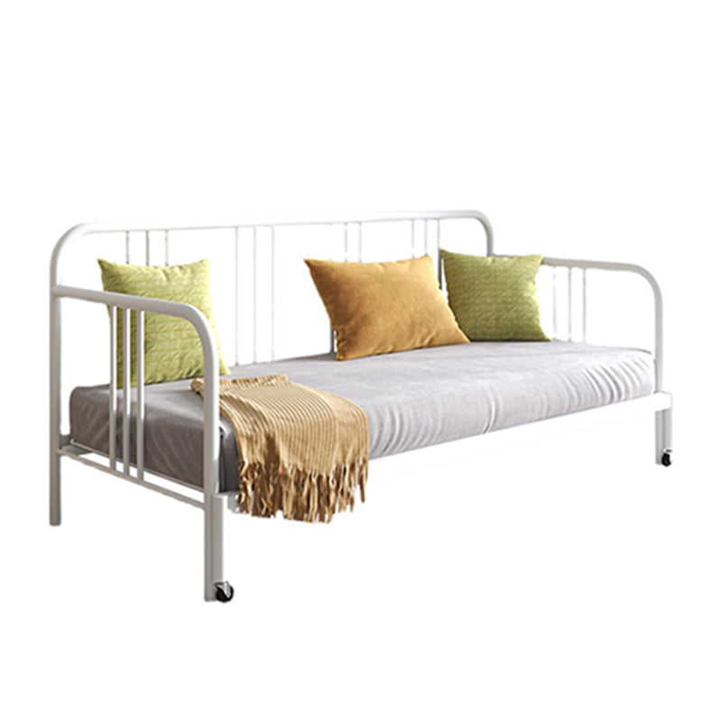 Scandinavian No Theme Kid Bed Metal Frame Solid Color Daybed