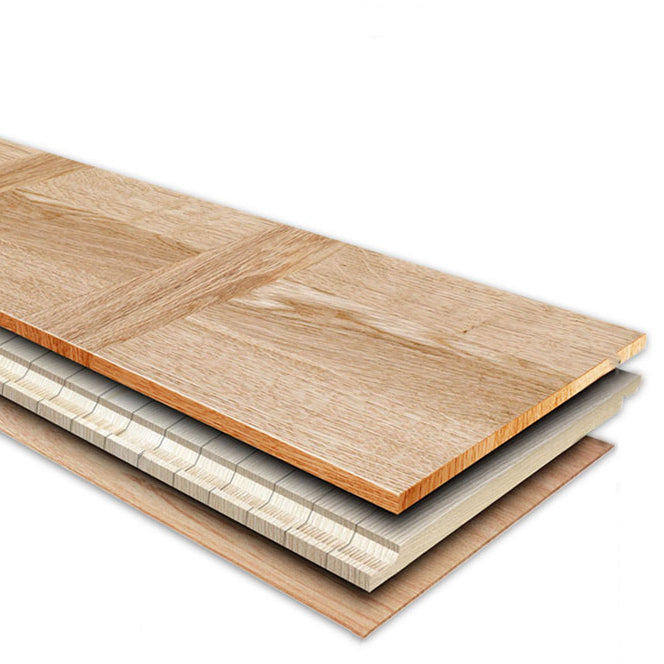 Laminate Floor Scratch Resistant Click-Lock Textured Laminate Plank Flooring