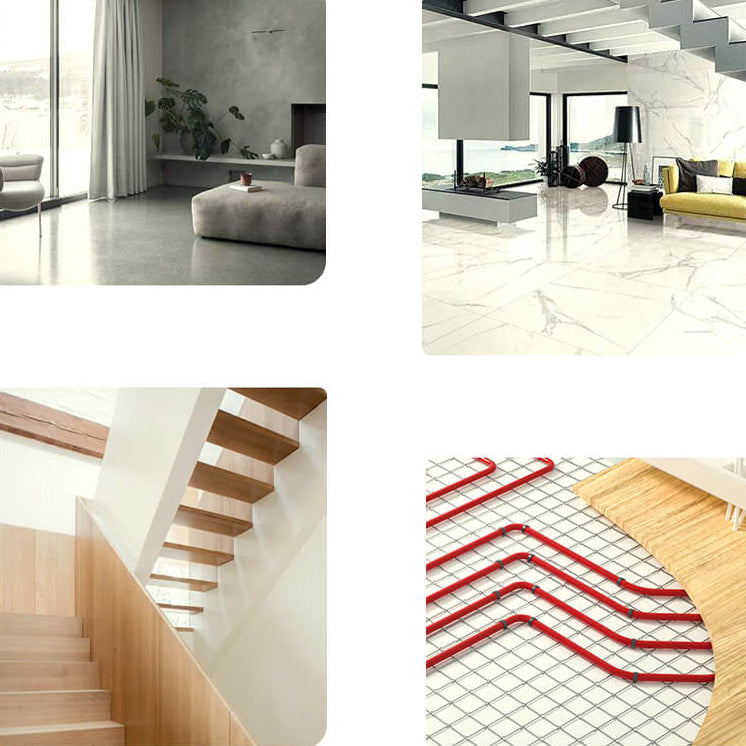 Traditional Laminate Floor Click-Lock Mildew Resistant Laminate Flooring