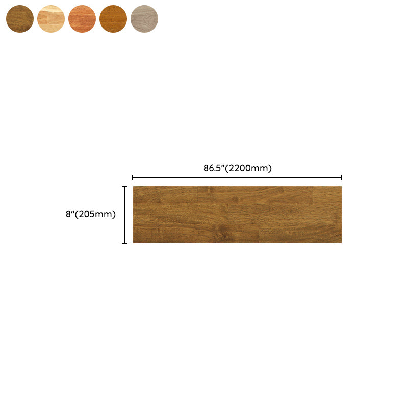 Traditional Laminate Floor Click-Lock Mildew Resistant Laminate Flooring
