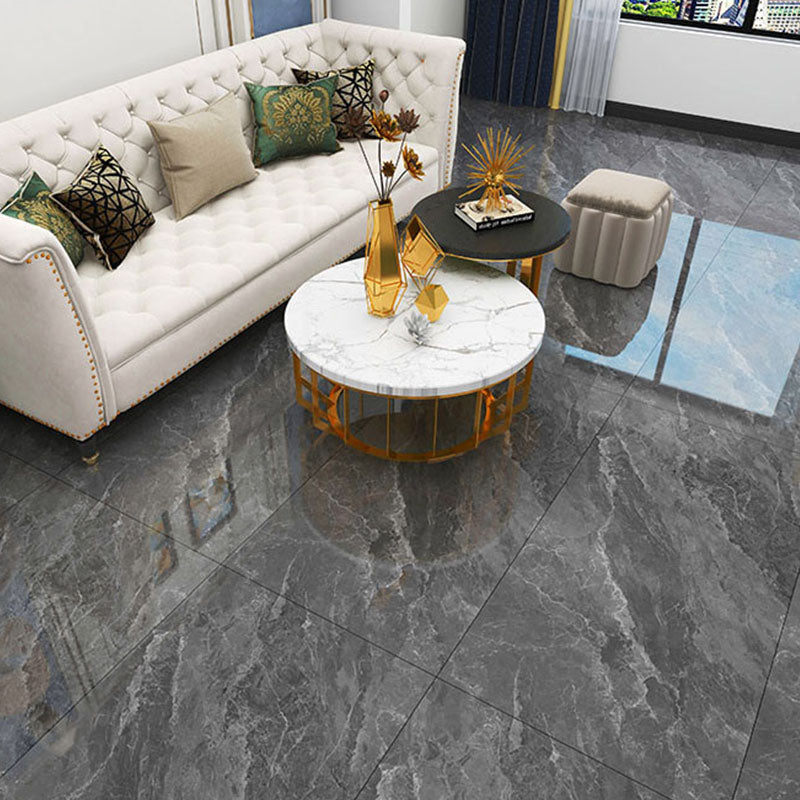 Marble Appearance Singular Tile Polished Rectangular Floor Tile