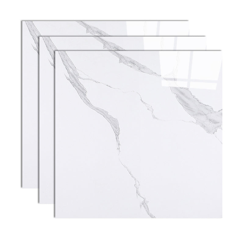 Modern Style Floor Tile Square Waterproof Straight Edge Floor Tile