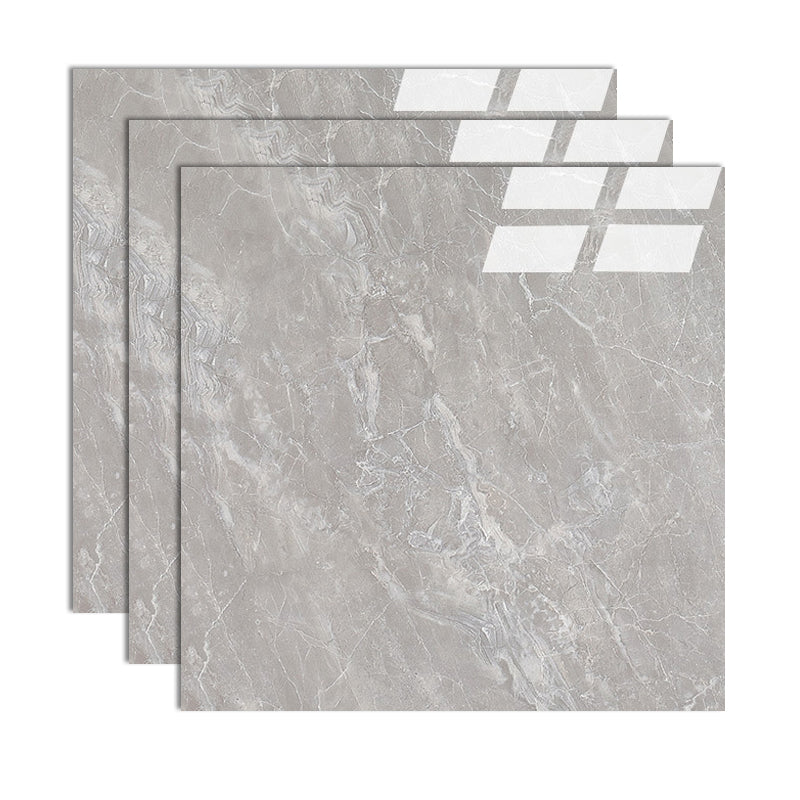 Modern Style Floor Tile Square Waterproof Straight Edge Floor Tile