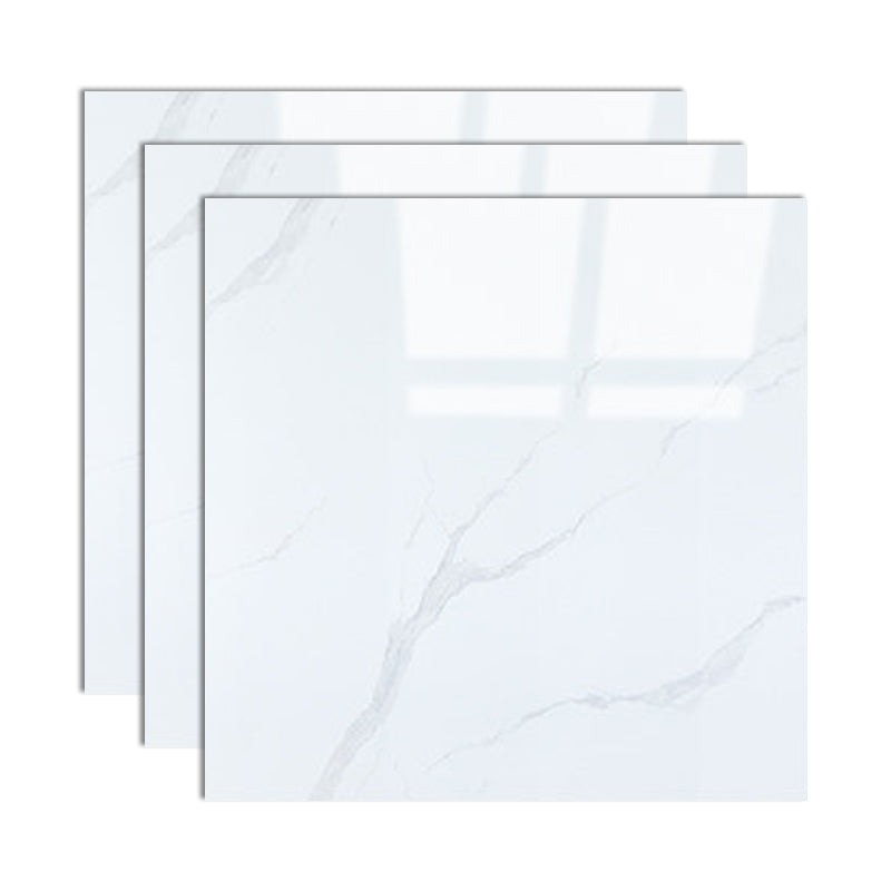 Modern Style Square Floor Tile Waterproof Straight Edge Polished Floor Tile