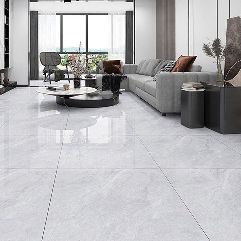 Modern Style Square Floor Tile Waterproof Straight Edge Polished Floor Tile