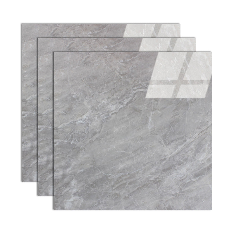 Modern Style Square Floor Tile Waterproof Straight Edge Polished Floor Tile