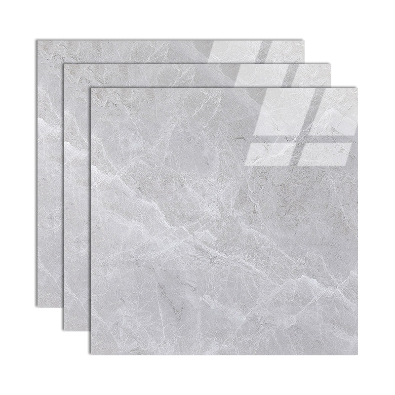 Modern Style Square Floor Tile Waterproof Straight Edge Polished Floor Tile