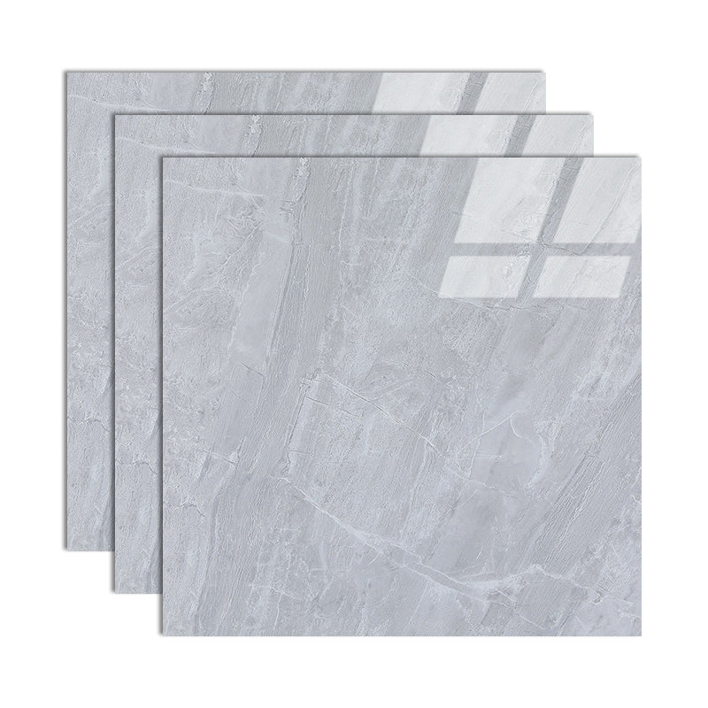 Modern Style Square Floor Tile Waterproof Straight Edge Polished Floor Tile